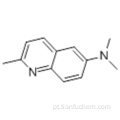 6-quinolinamina, N, N, 2-trimetil-CAS 92-99-9